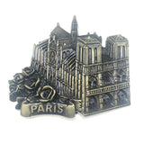 Notre Dame Cathedral Paris France Fridge Magnet Metal Craft