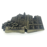 Notre Dame Cathedral Paris France Fridge Magnet Metal Craft