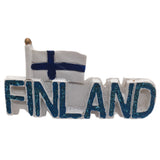 Flag Finland Fridge Magnet 3D Resin