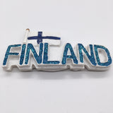 Flag Finland Fridge Magnet 3D Resin