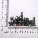 Paris France Fridge Magnet Metal Craft