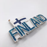 Flag Finland Fridge Magnet 3D Resin