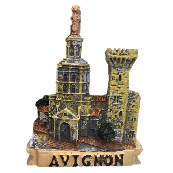 Avignon France Fridge Magnet 3D Resin