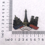 Paris France Fridge Magnet Metal Craft