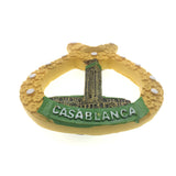 Casablanca Morocco Fridge Magnet 3D Resin