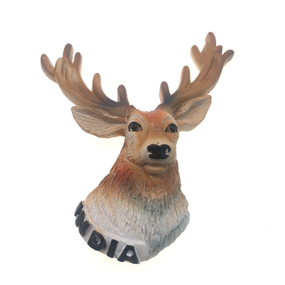 Elk India Fridge Magnet 3D Resin