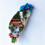 Hualien Taiwan China Fridge Magnet 3D Resin