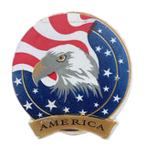 Eagle Flag USA America Fridge Magnet 3D Resin