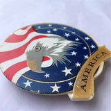 Eagle Flag USA America Fridge Magnet 3D Resin