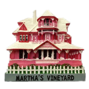 Martha's Vineyard USA America Fridge Magnet 3D Resin