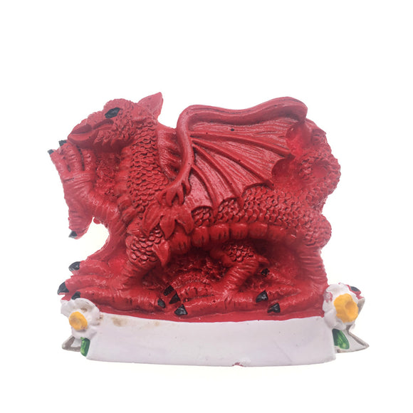 Wales Dragon England UK Fridge Magnet 3D Resin