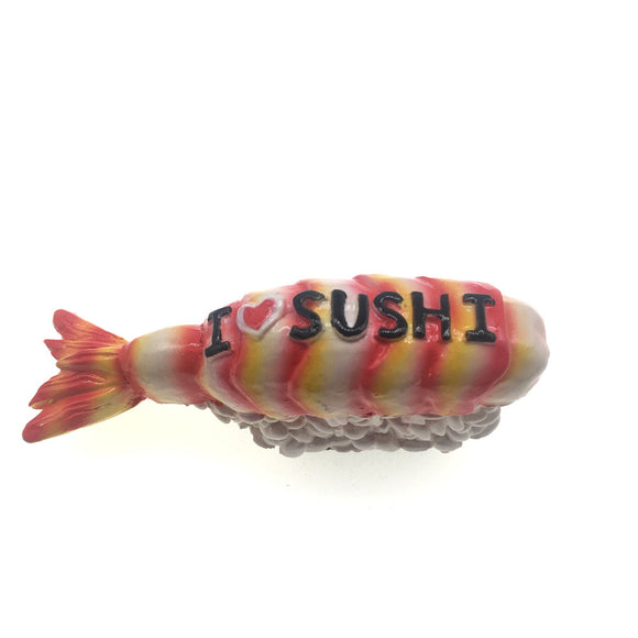 Sushi Japan Fridge Magnet 3D Resin