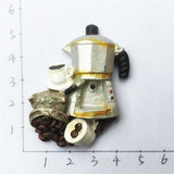 Coffee Machine Seattle USA America Fridge Magnet 3D Resin