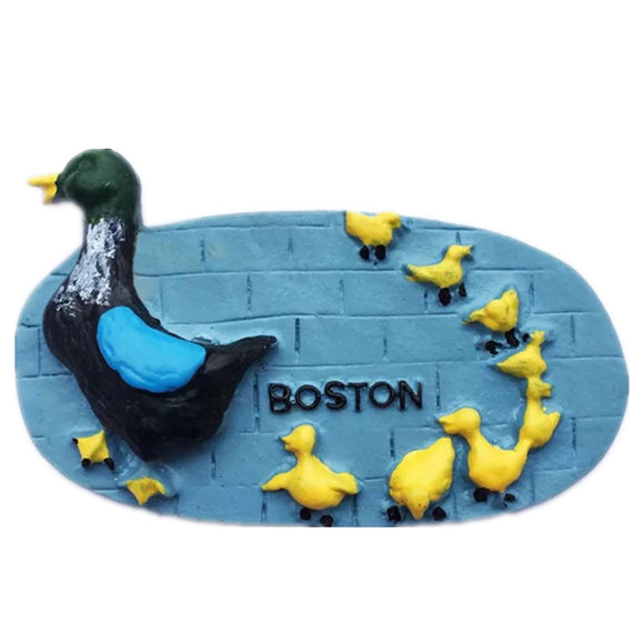 Boston Park USA America Fridge Magnet 3D Resin