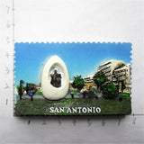 San Antonio USA America Fridge Magnet 3D Resin