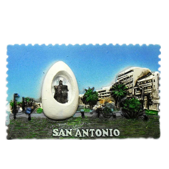 San Antonio USA America Fridge Magnet 3D Resin