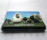 San Antonio USA America Fridge Magnet 3D Resin