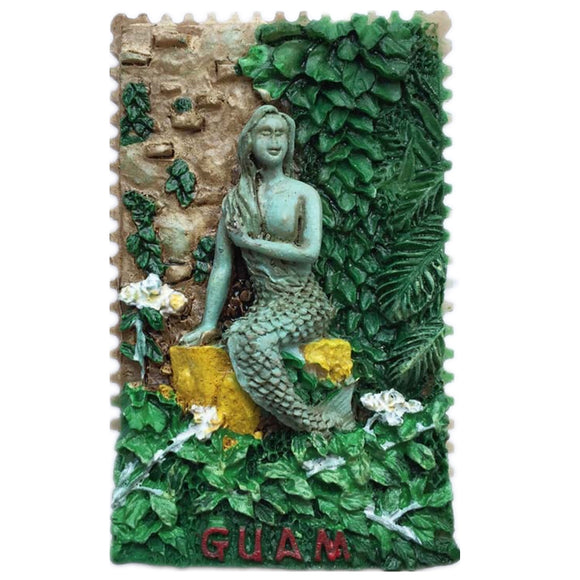 Guam USA America Fridge Magnet 3D Resin