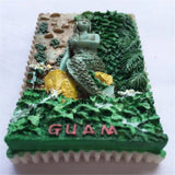 Guam USA America Fridge Magnet 3D Resin