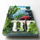 Florida USA America Fridge Magnet 3D Resin