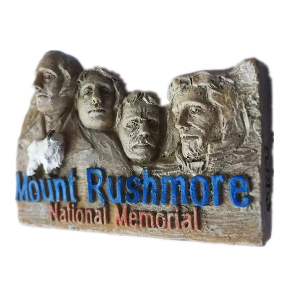 Mount Rushmore USA America Fridge Magnet 3D Resin