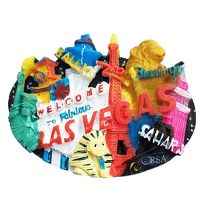 Las Vegas USA America Fridge Magnet 3D Resin