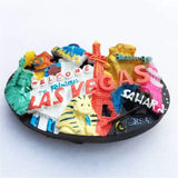 Las Vegas USA America Fridge Magnet 3D Resin