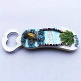 Hawaii USA America Fridge Magnet Bottle Opener 3D Resin