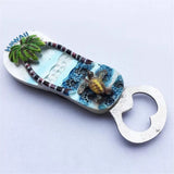 Hawaii USA America Fridge Magnet Bottle Opener 3D Resin