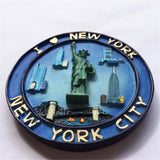 New York USA America Fridge Magnet 3D Resin