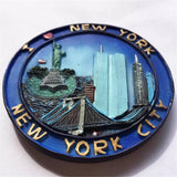 New York USA America Fridge Magnet 3D Resin