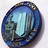 New York USA America Fridge Magnet 3D Resin