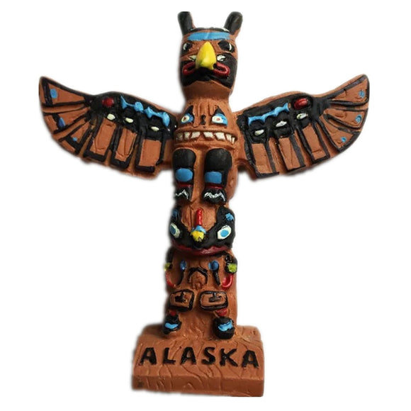 Alaska Haida USA America Fridge Magnet 3D Resin