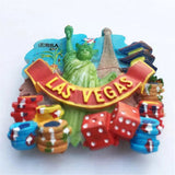 Las Vegas USA America Fridge Magnet 3D Resin