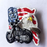 Flag Eagle USA America Fridge Magnet 3D Resin