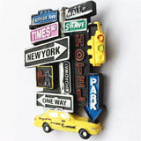 Time Square New York USA America Fridge Magnet 3D Resin