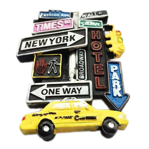 Time Square New York USA America Fridge Magnet 3D Resin