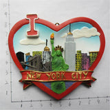 New York USA America Fridge Magnet 3D Resin