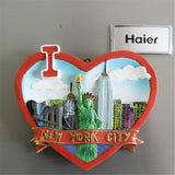 New York USA America Fridge Magnet 3D Resin