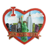 New York USA America Fridge Magnet 3D Resin