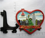 New York USA America Fridge Magnet 3D Resin