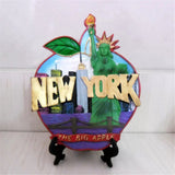 New York USA America Fridge Magnet 3D Resin