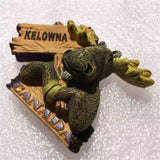 Kelowna Canada Fridge Magnet 3D Resin