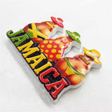 Jamaica Fridge Magnet 3D Resin