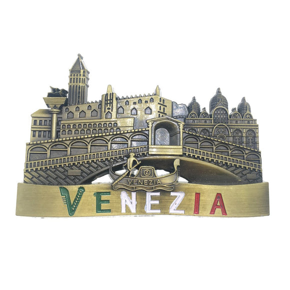 Venice Italy Fridge Magnet Metal Craft