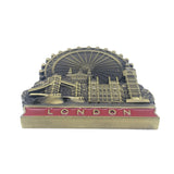 London England UK Fridge Magnet Metal Craft