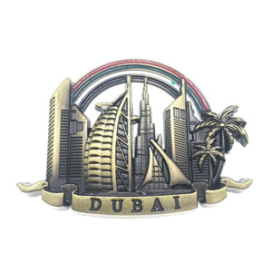 Dubai UAE Fridge Magnet Metal Craft