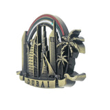 Dubai UAE Fridge Magnet Metal Craft