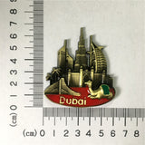 Dubai UAE Fridge Magnet Metal Craft