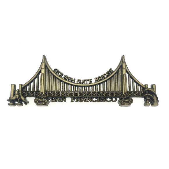 Golden Bridge San Francisco USA America Fridge Magnet Metal Craft